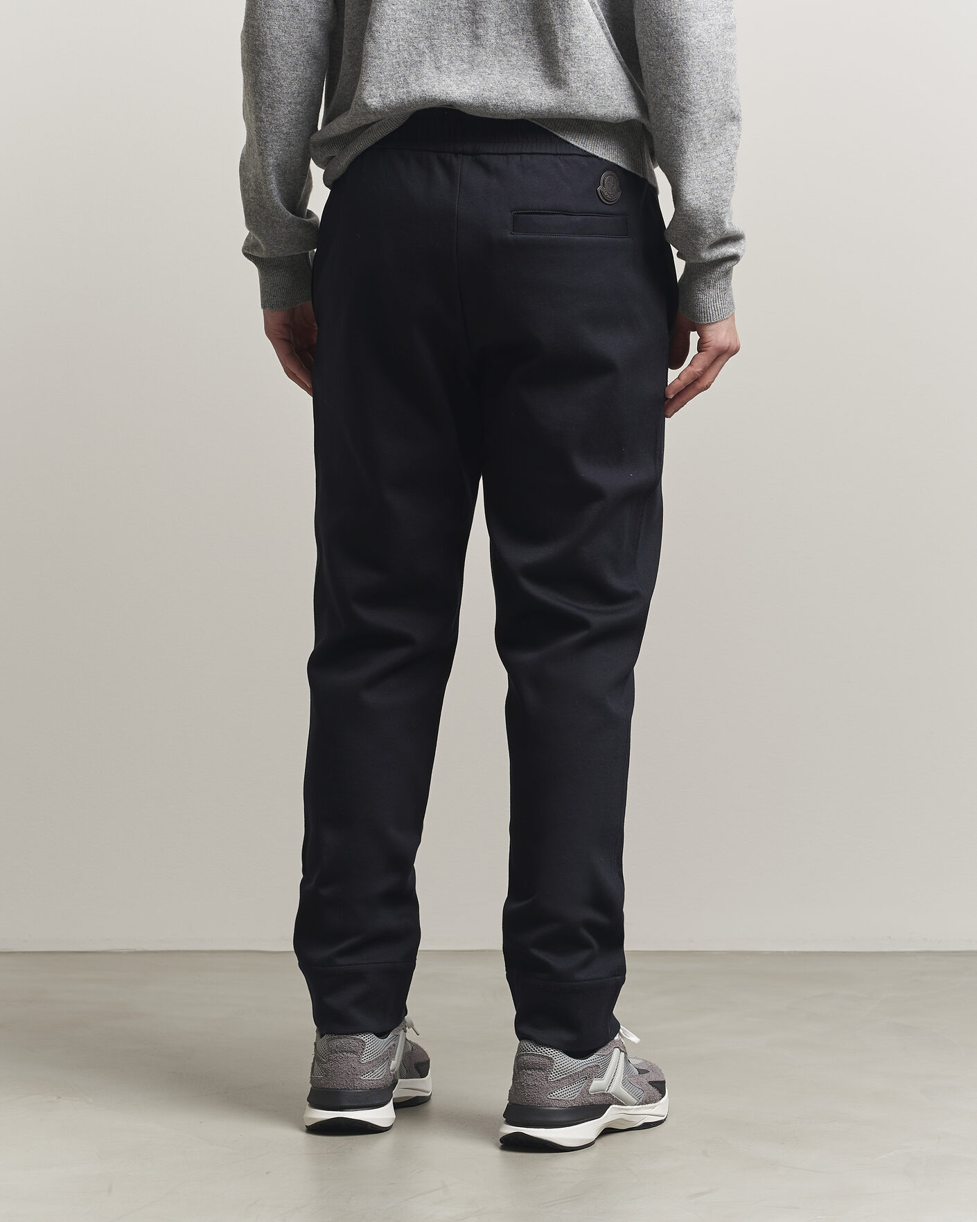 Uomini | Pantaloni | Moncler | Luxury Sweat Pants Navy