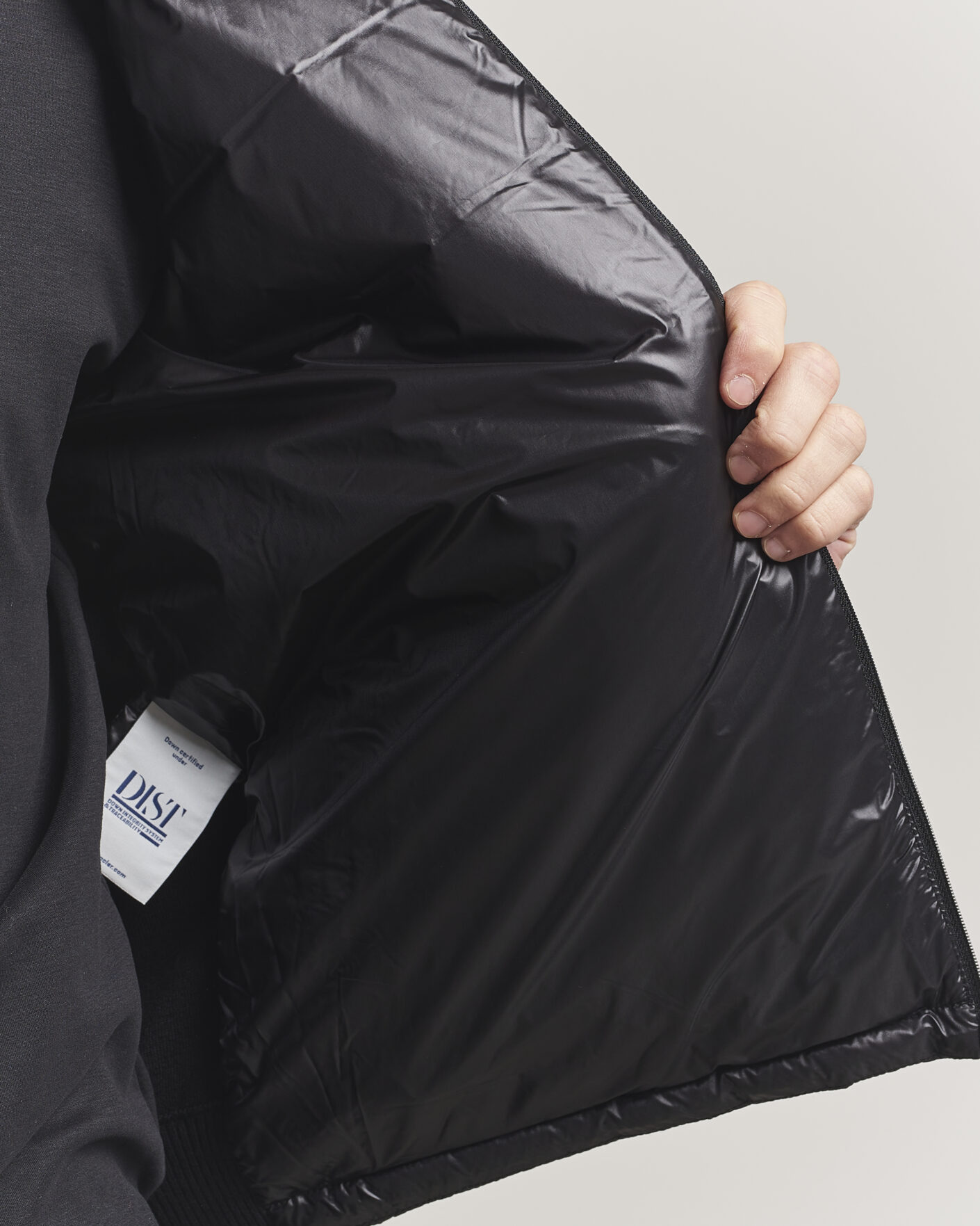 Uomini | Giacche | Moncler | Hybrid Laque Zip Cardigan Black