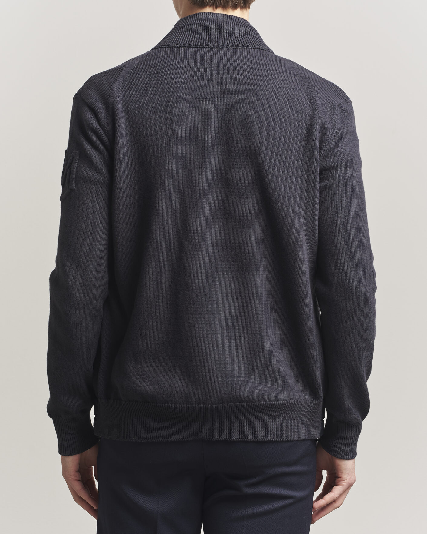 Uomini | Giacche | Moncler | Hybrid Zip Cardigan Navy
