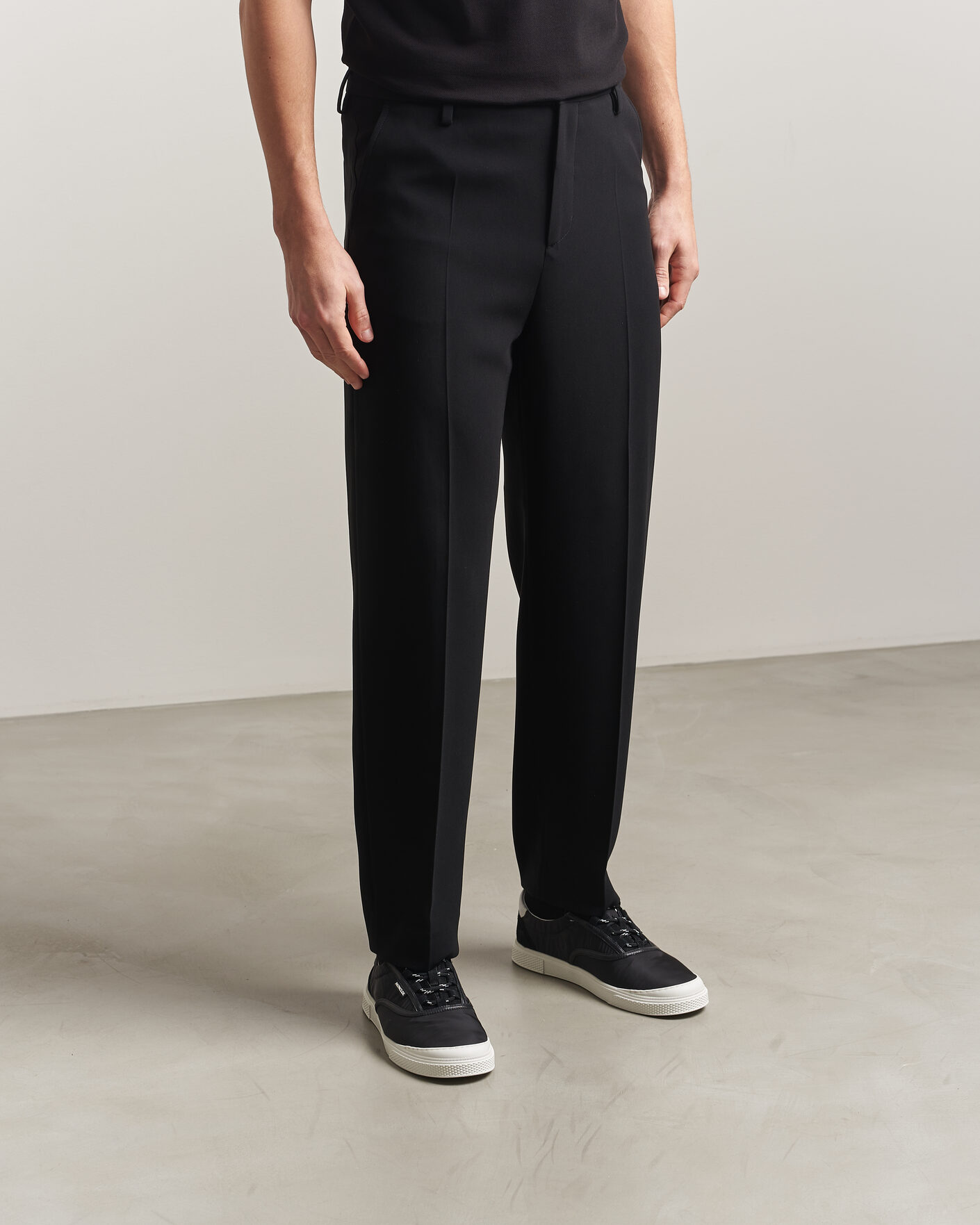 Uomini | Sneakers | Moncler | Low Top Sneakers Black