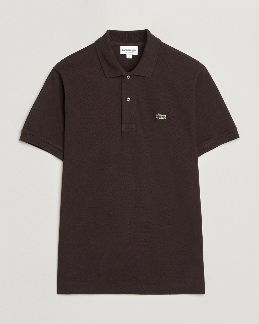 Uomini | Polo | Lacoste | Original Polo Piké Buffle Brown