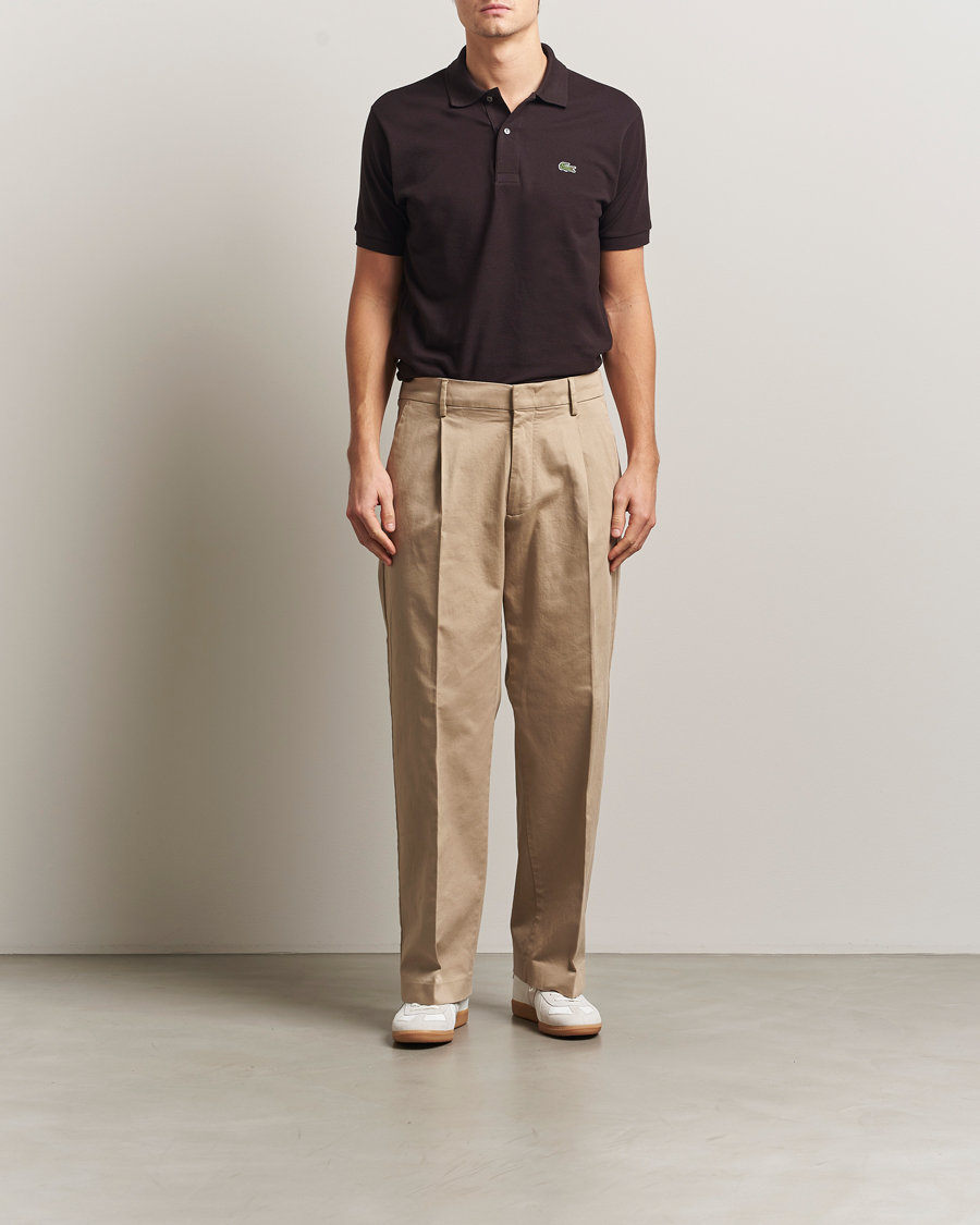 Uomini | Polo | Lacoste | Original Polo Piké Buffle Brown