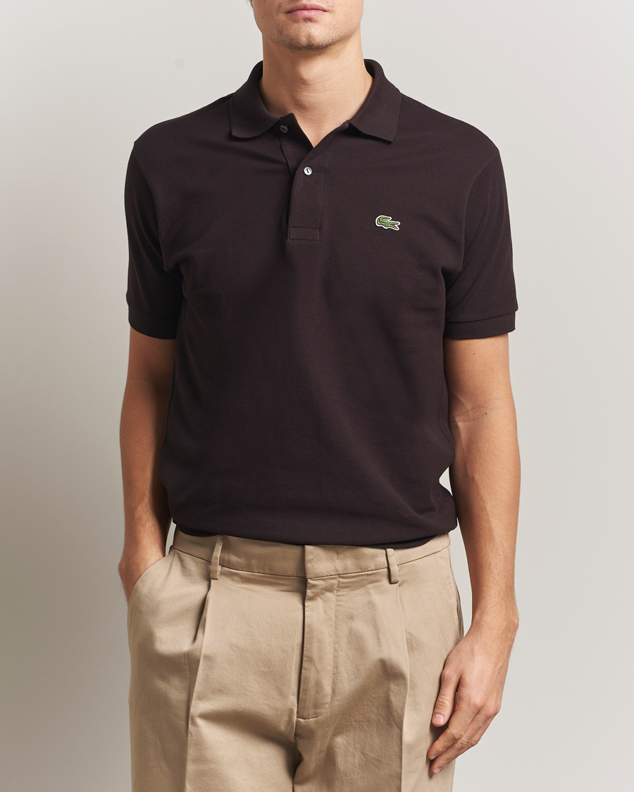Uomini | Polo | Lacoste | Original Polo Piké Buffle Brown