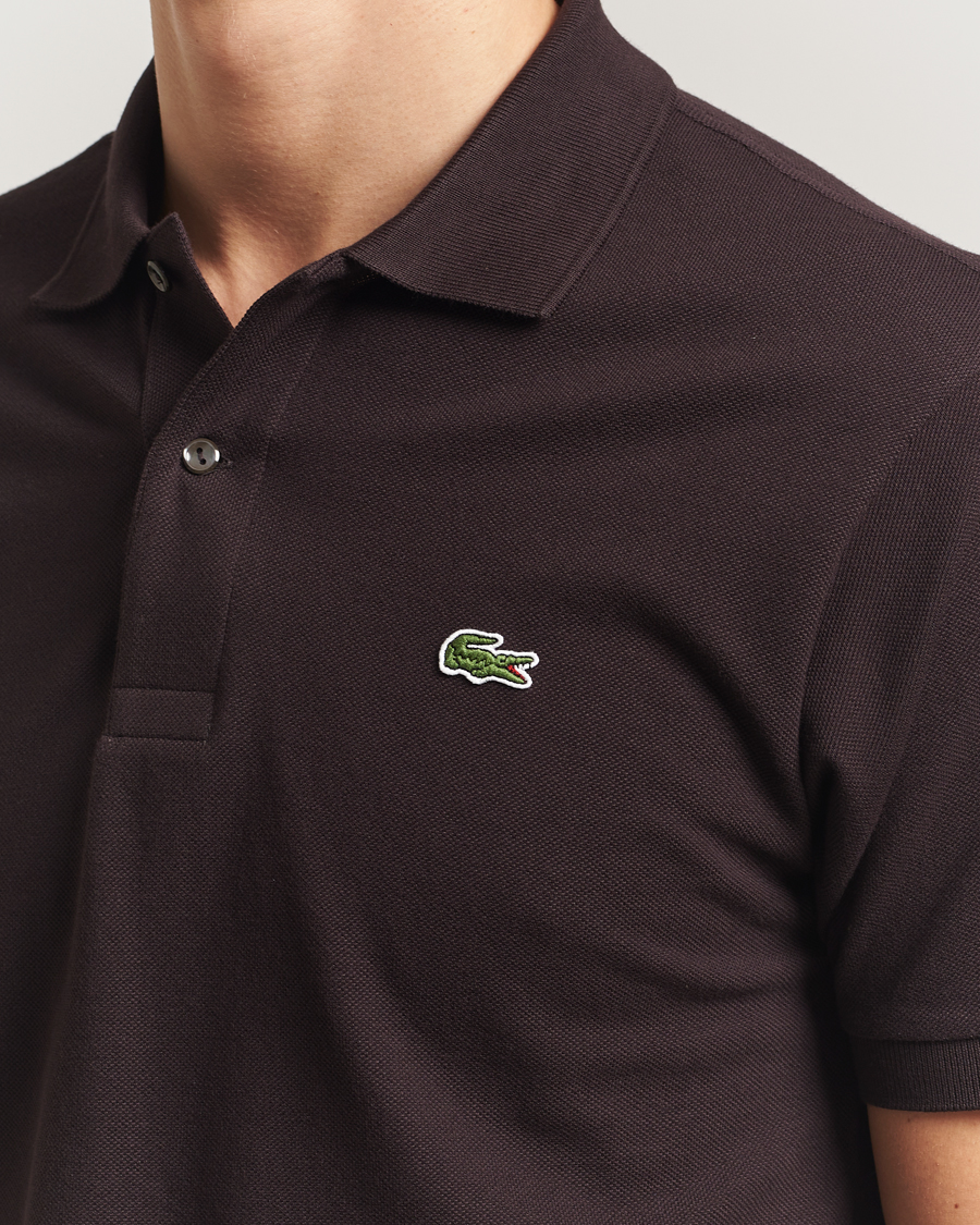 Uomini | Polo | Lacoste | Original Polo Piké Buffle Brown