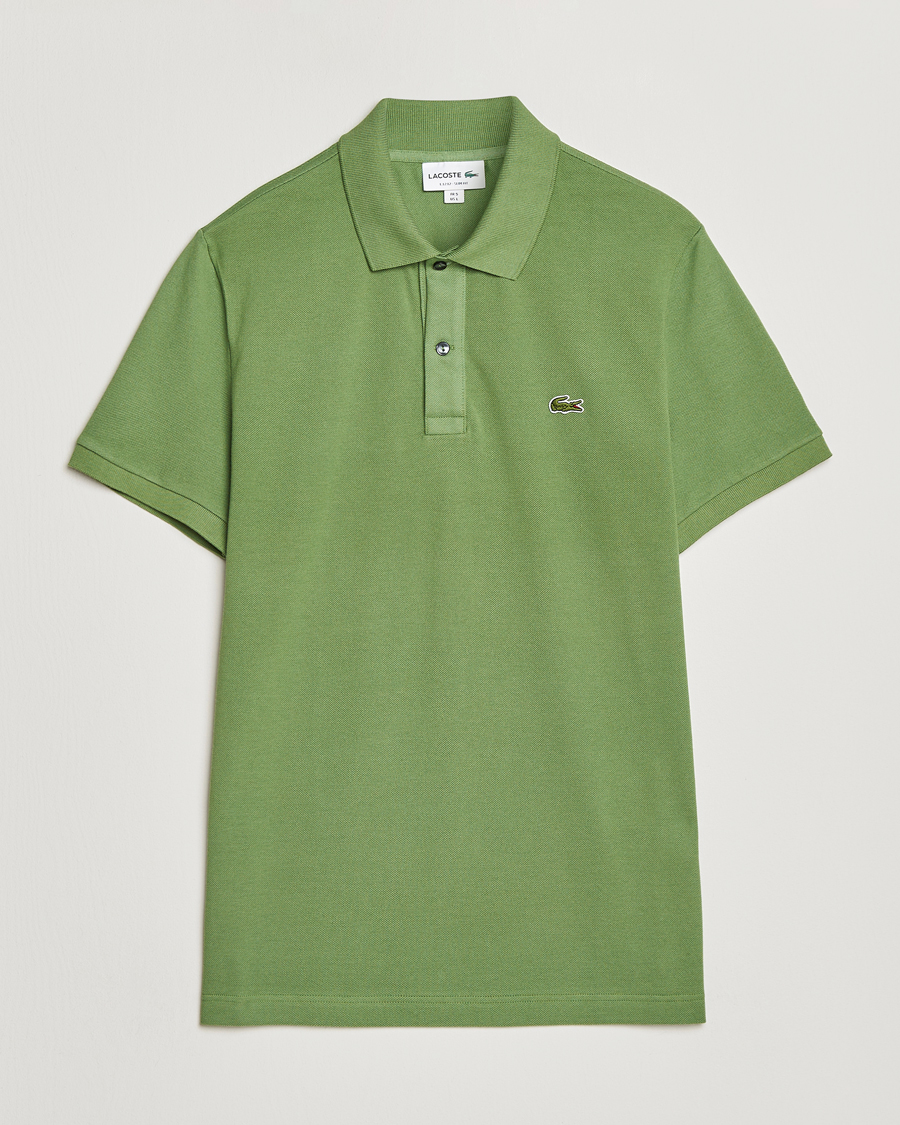 Uomini | Polo | Lacoste | Slim Fit Polo Piké Lettuce