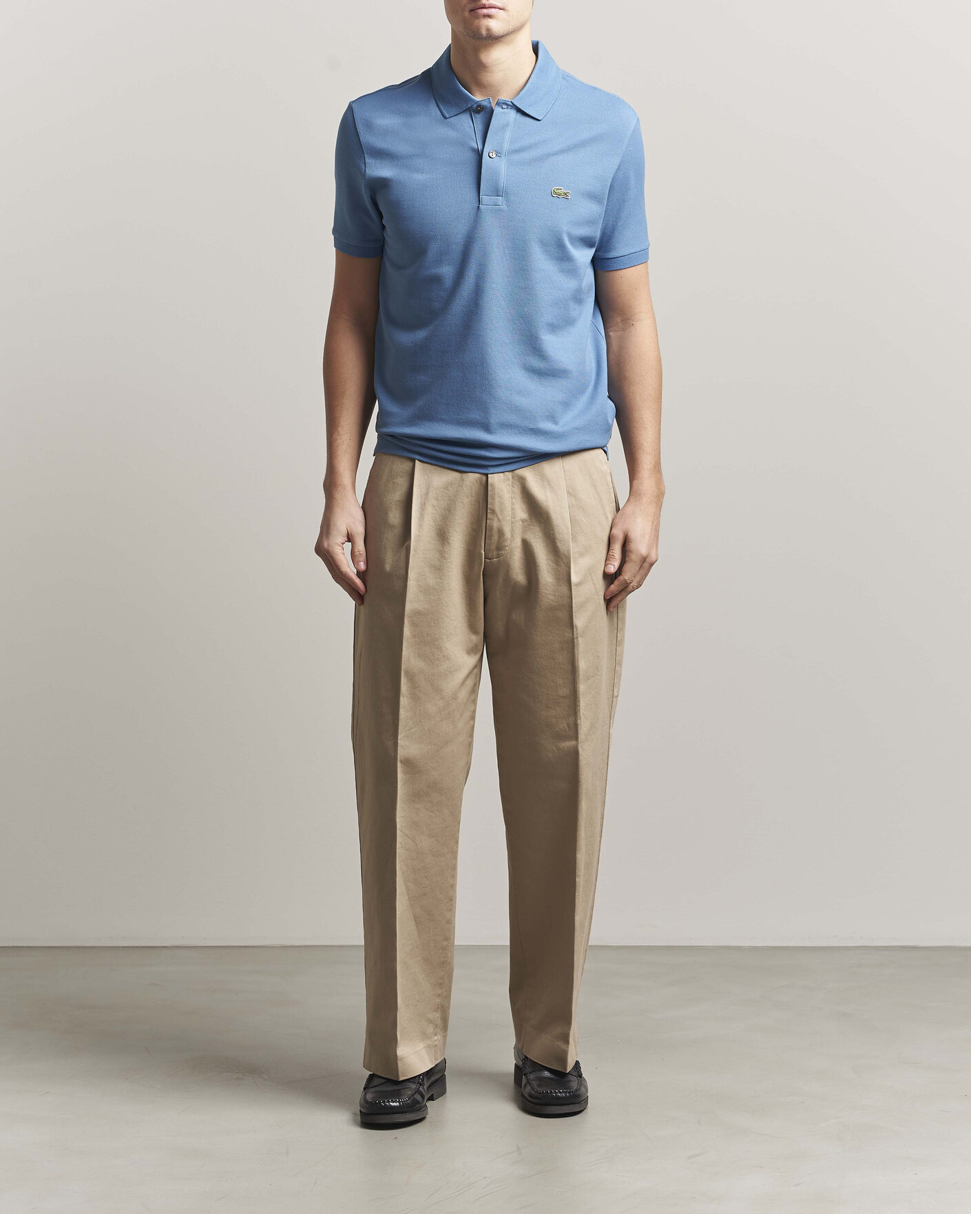 Uomini | Polo | Lacoste | Slim Fit Polo Piké Abyss Blue