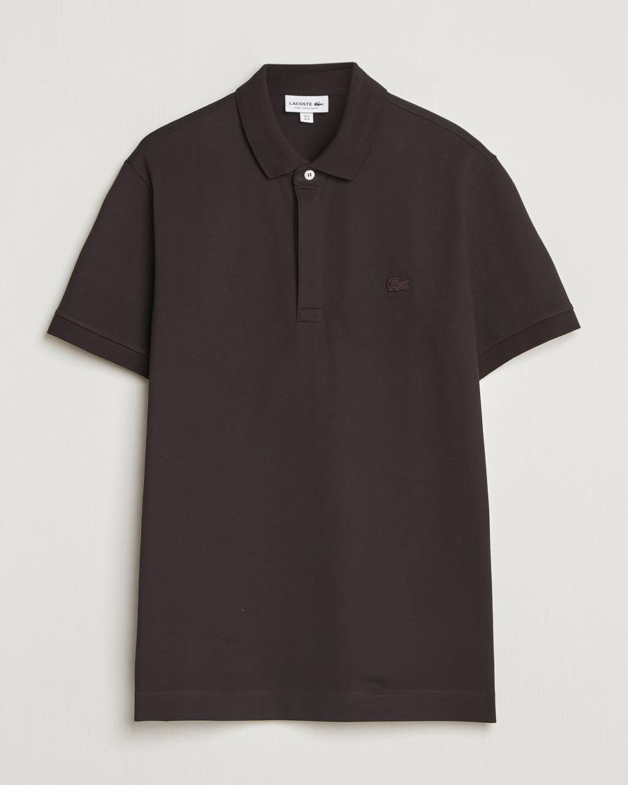 Uomini | Polo | Lacoste | Paris Polo Piké Buffle Brown