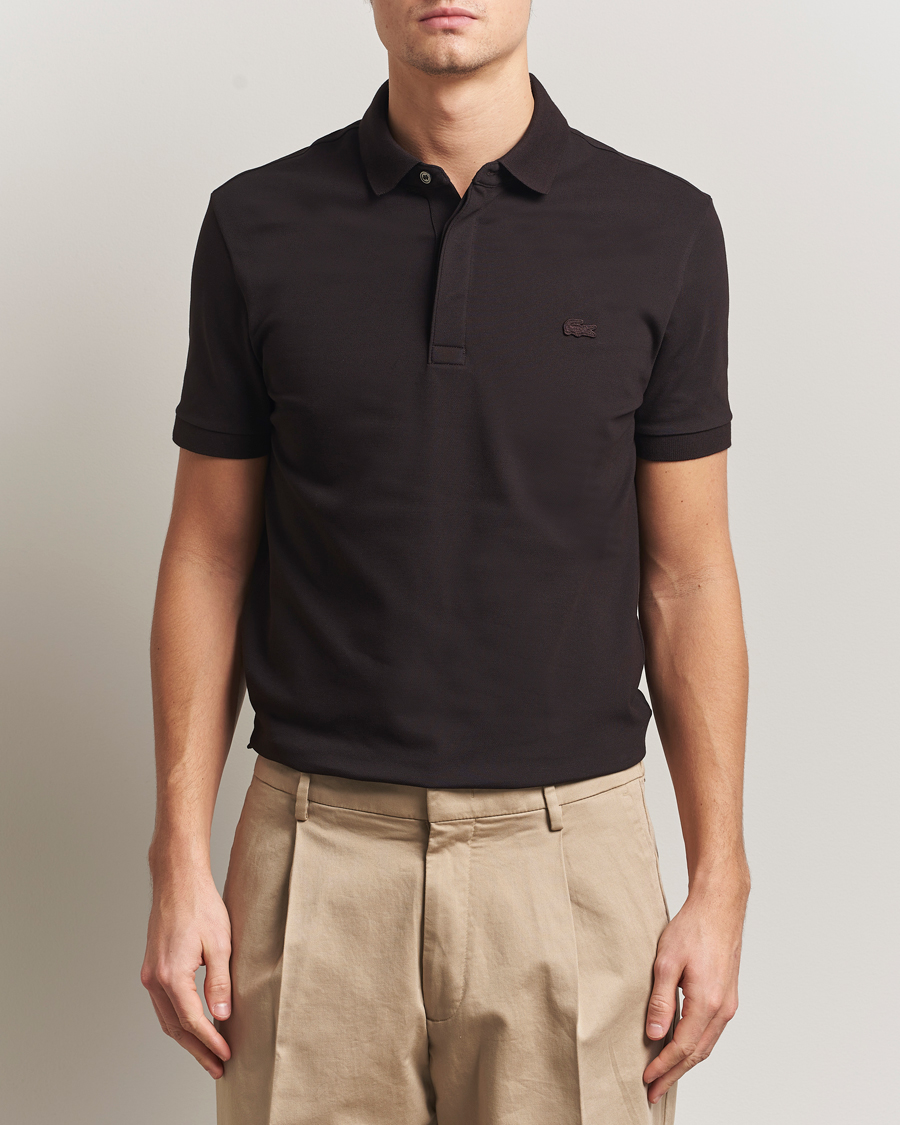 Uomini | Polo | Lacoste | Paris Polo Piké Buffle Brown