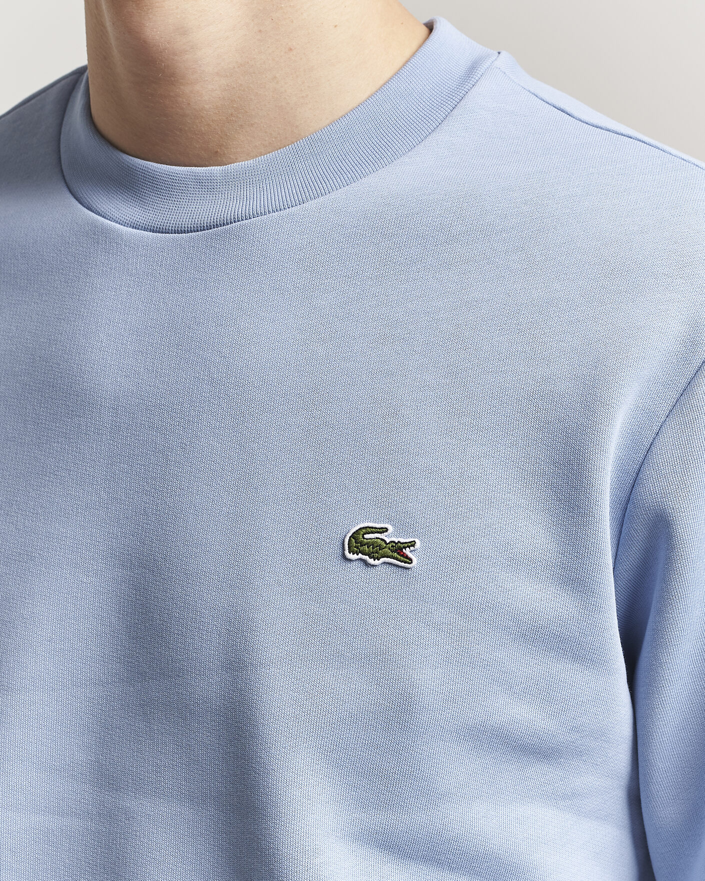 Uomini | Maglieria | Lacoste | Crew Neck Sweatshirt Aphylla Blue