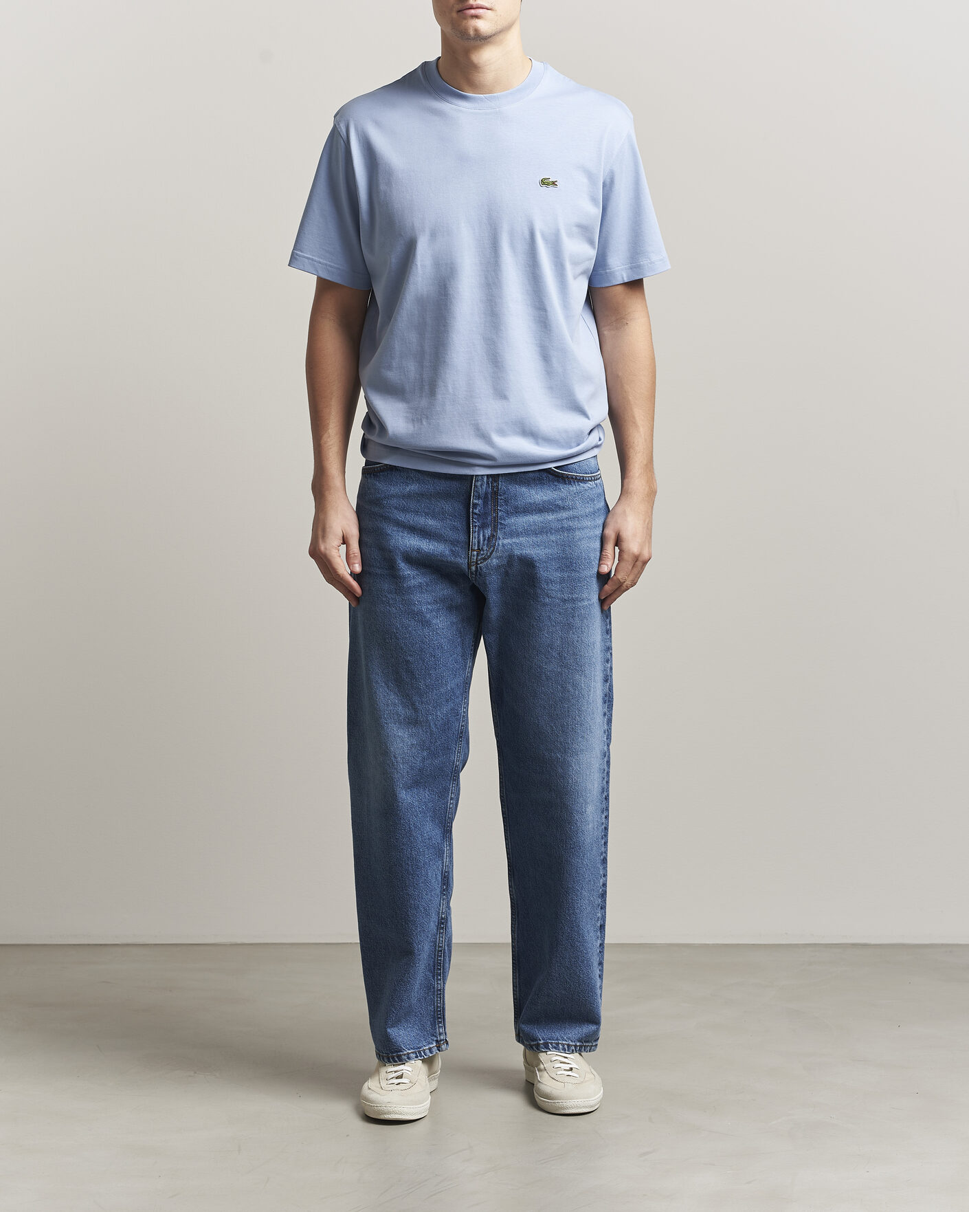 Uomini | T-shirt | Lacoste | Crew Neck T-Shirt Aphylla Blue