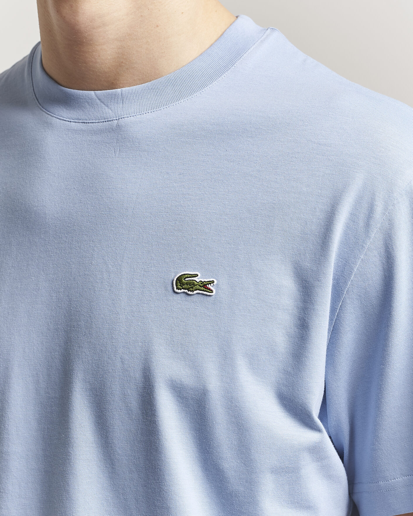 Uomini | T-shirt | Lacoste | Crew Neck T-Shirt Aphylla Blue