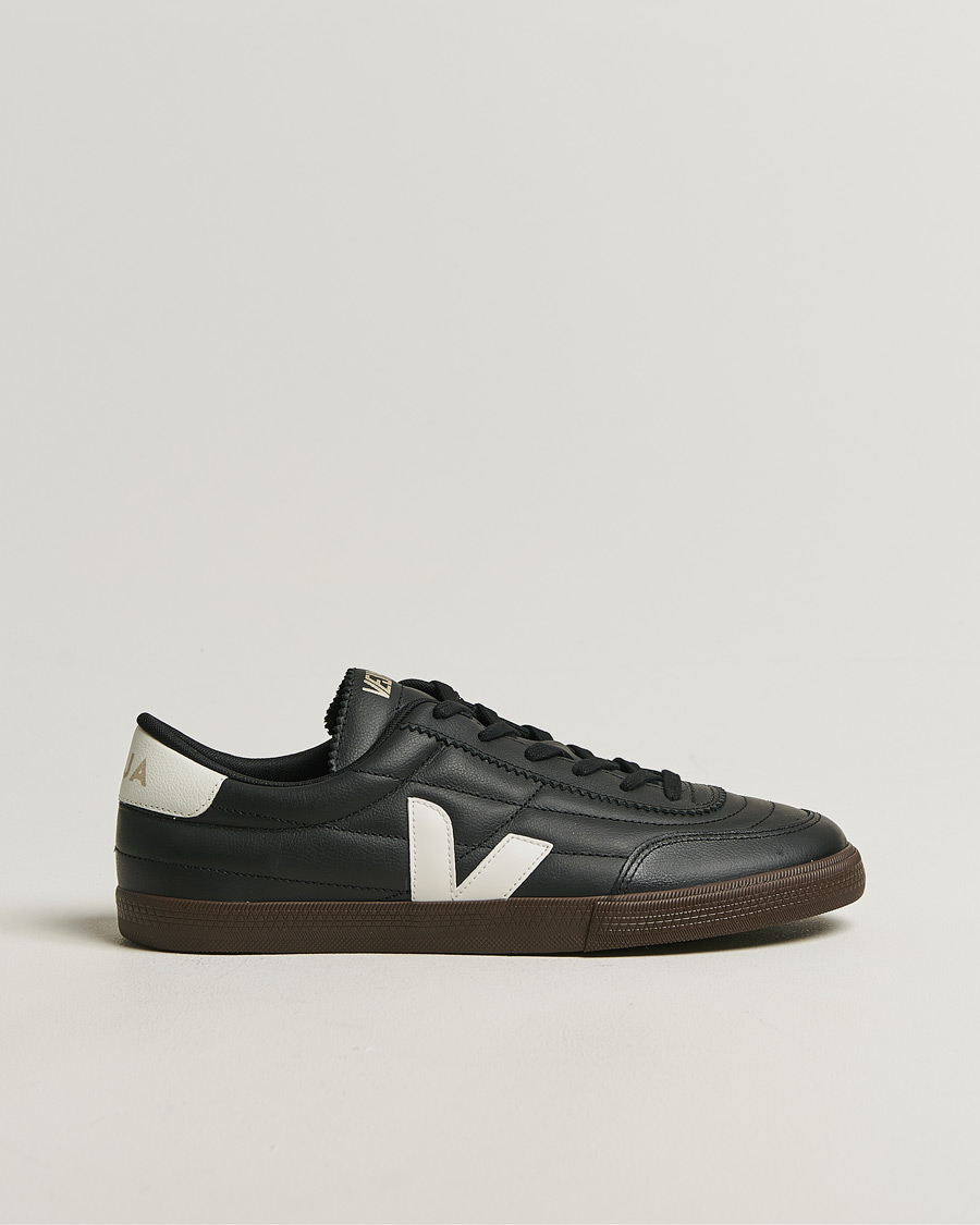 Uomini | Sneakers | Veja | Panenka Leather Sneaker Black/White
