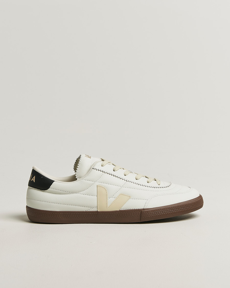 Uomini | Sneakers | Veja | Panenka Leather Sneaker White/Black Bark