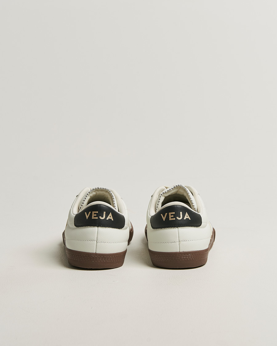 Uomini | Sneakers | Veja | Panenka Leather Sneaker White/Black Bark