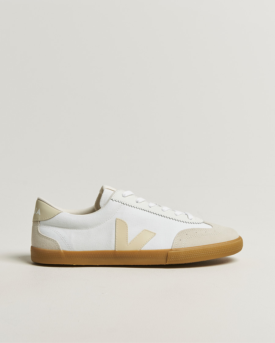 Uomini | Sneakers | Veja | Volley Sneaker White/Pierre Natural