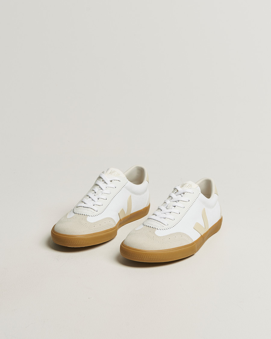 Uomini | Sneakers | Veja | Volley Sneaker White/Pierre Natural
