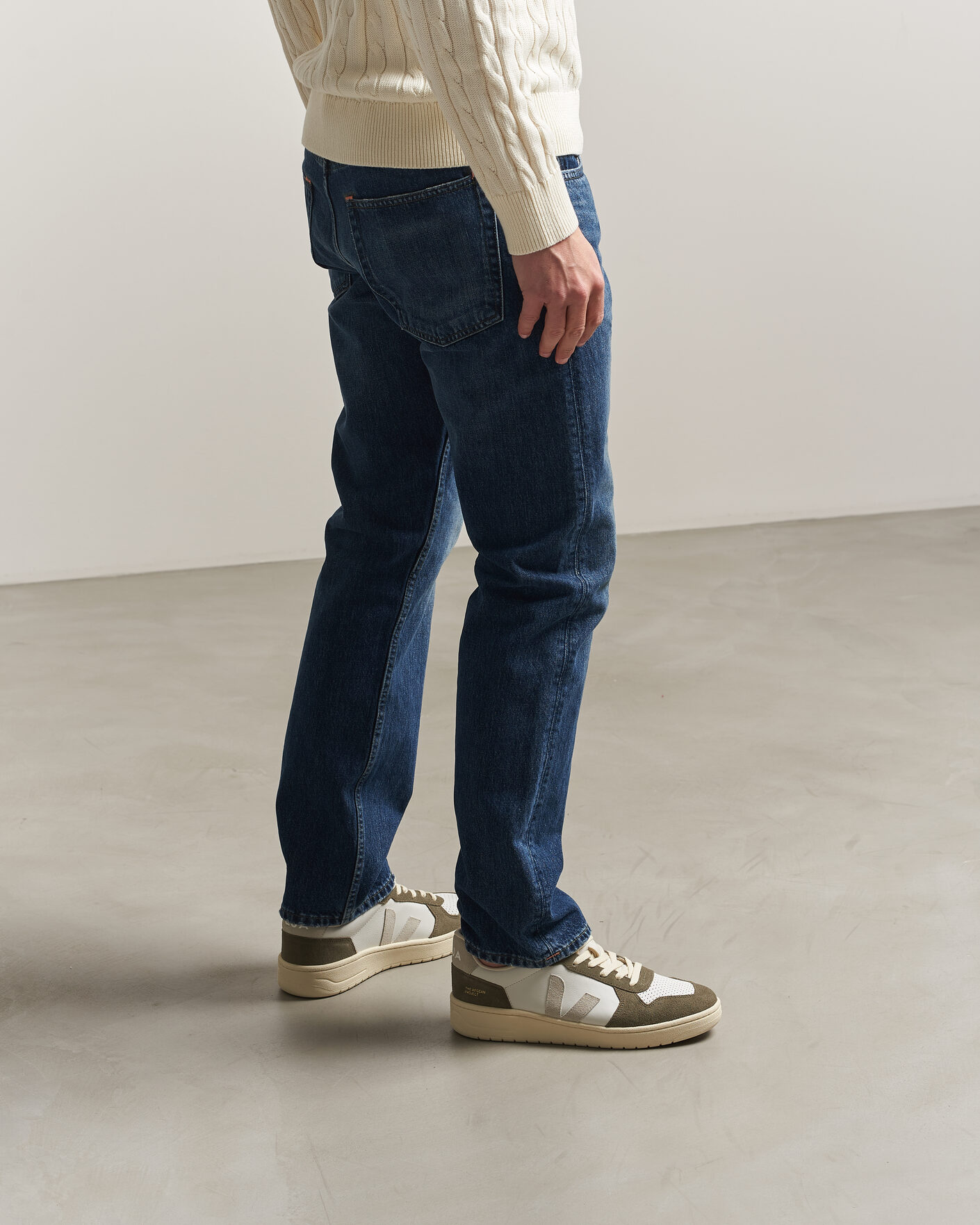 Uomini | Sneakers | Veja | V-82 Sneaker White/Natural Khaki