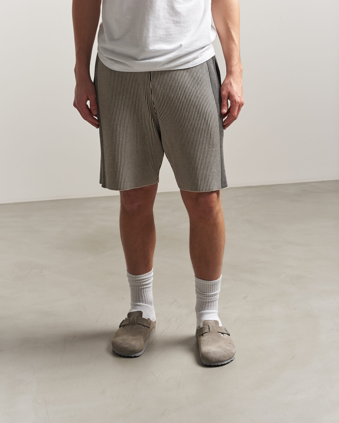 Uomini | Sandali & Diapositive | BIRKENSTOCK | Boston Soft Footbed Stone Coin Suede