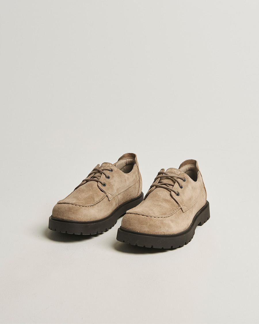 Uomini | Scarpe Oxford | BIRKENSTOCK | Highwood Moc Lace Gray Taupe Suede