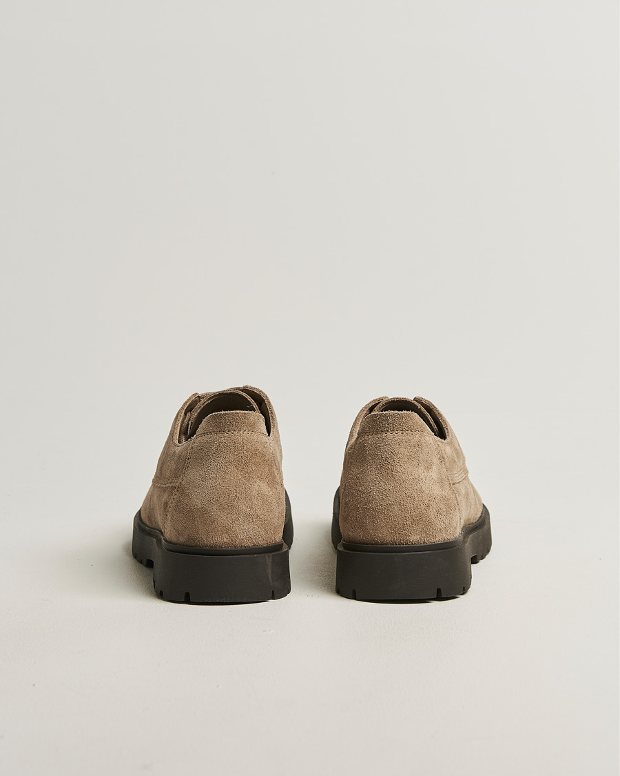 Uomini | Scarpe Oxford | BIRKENSTOCK | Highwood Moc Lace Gray Taupe Suede