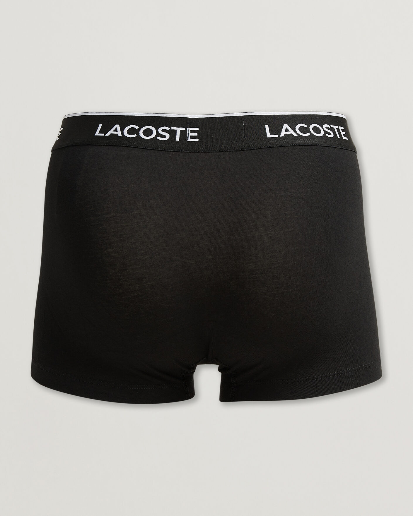 Uomini | Biancheria intima | Lacoste | 3-Pack Stretch Cotton Trunks Black/White/Grey