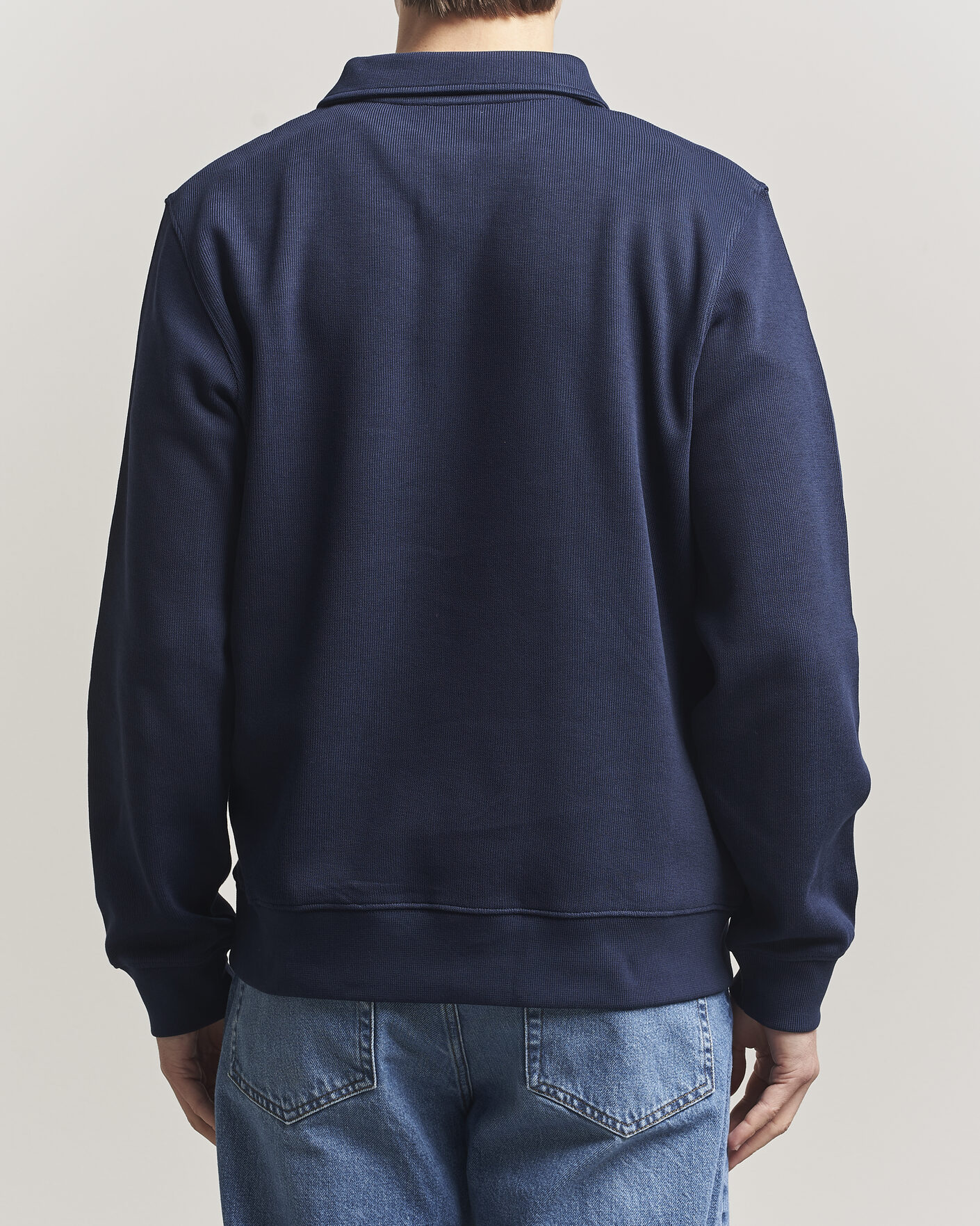 Uomini | Maglieria | Lacoste | Polo Sweater Navy Blue
