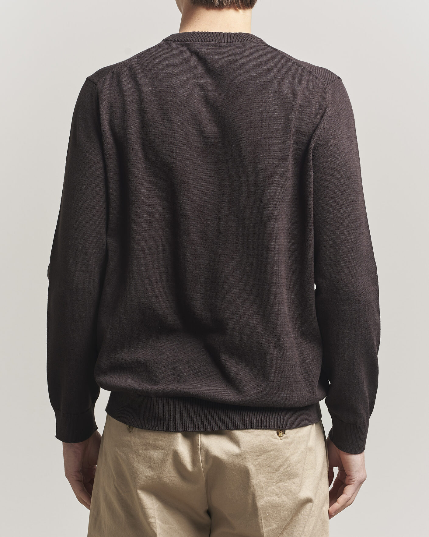 Uomini | Maglieria | Lacoste | Cotton Knitted Sweater Buffalo Brown