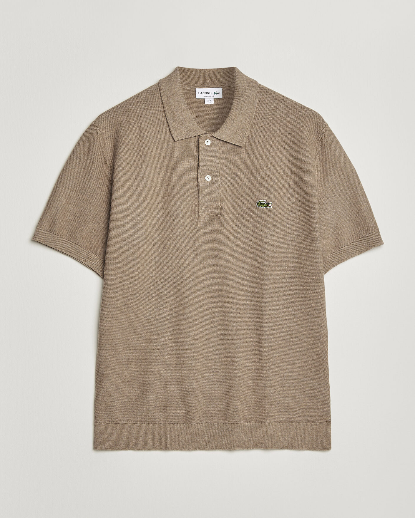 Uomini | Polo | Lacoste | Cotton Knitted Polo Viennois Heather