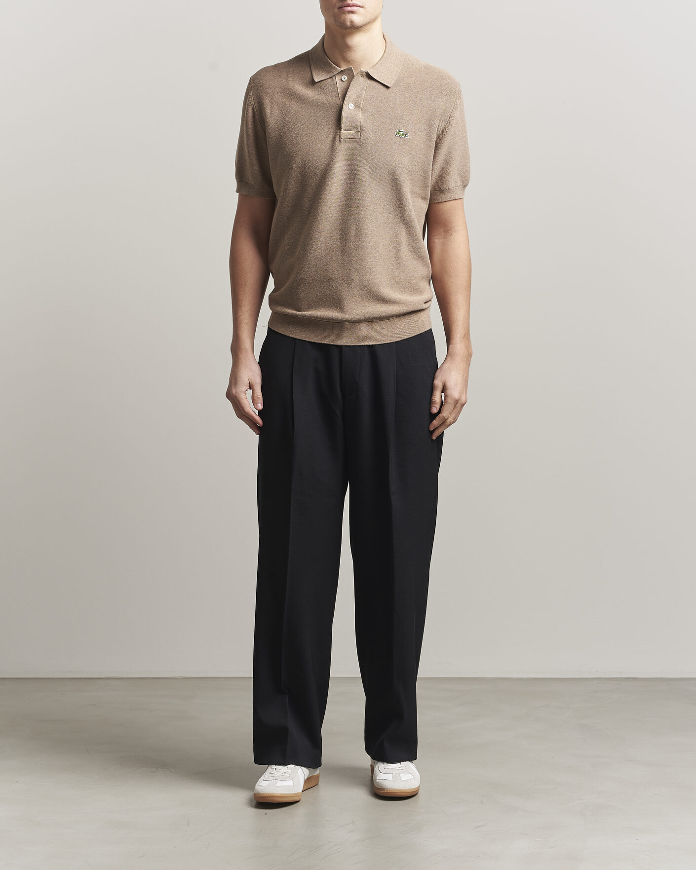 Uomini | Polo | Lacoste | Cotton Knitted Polo Viennois Heather