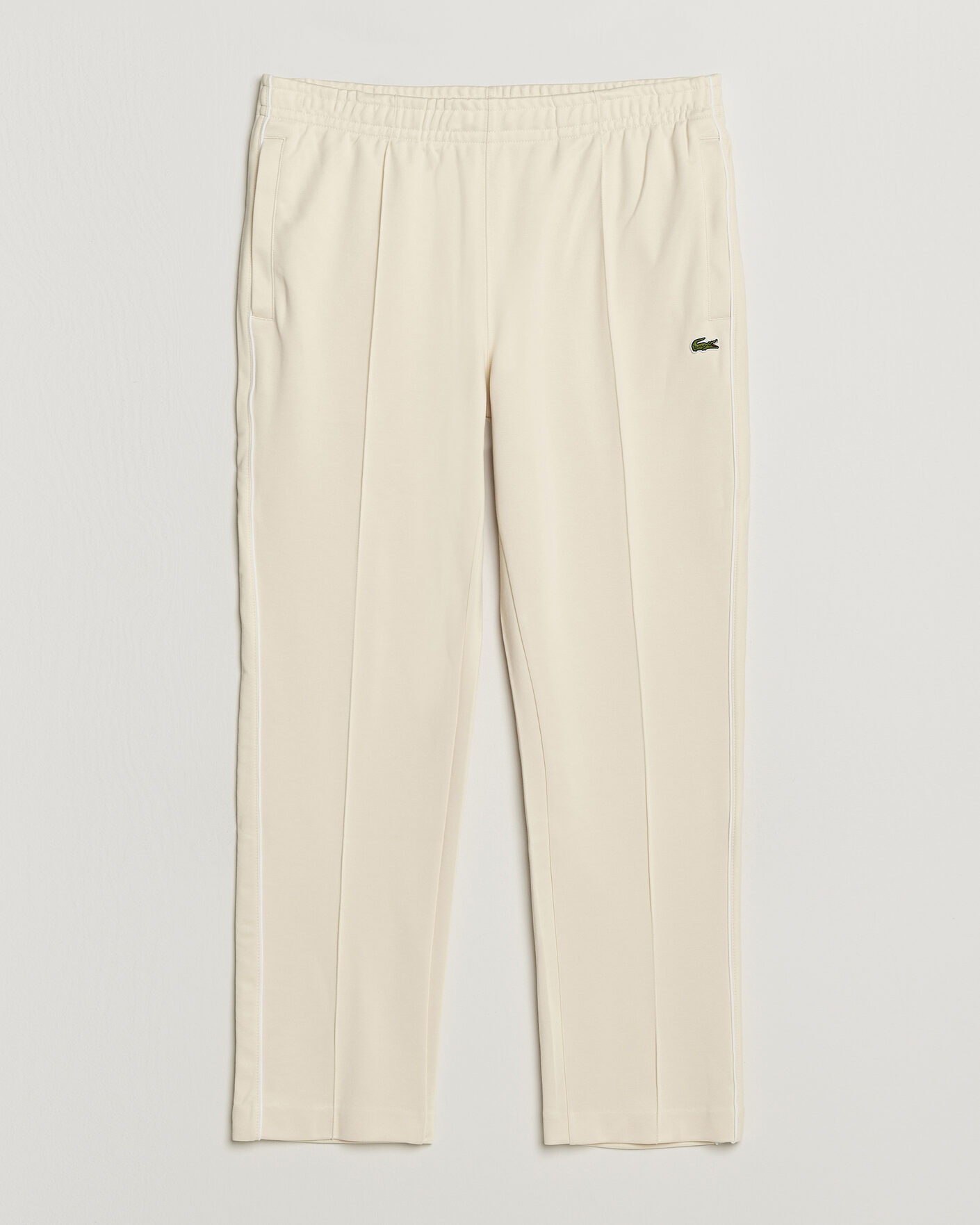 Uomini | Pantaloni | Lacoste | Piqué Track Pants Naturel Clair