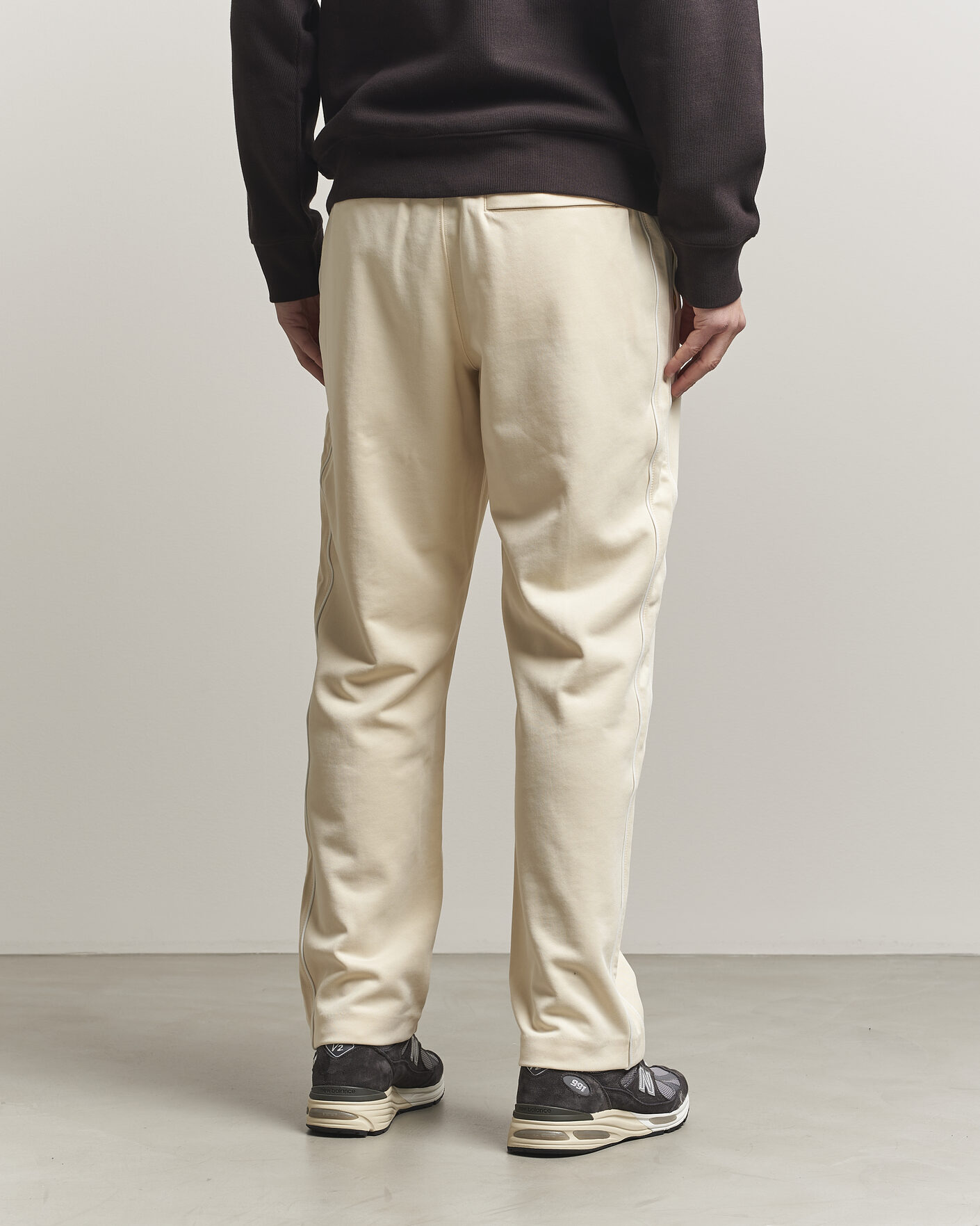 Uomini | Pantaloni | Lacoste | Piqué Track Pants Naturel Clair