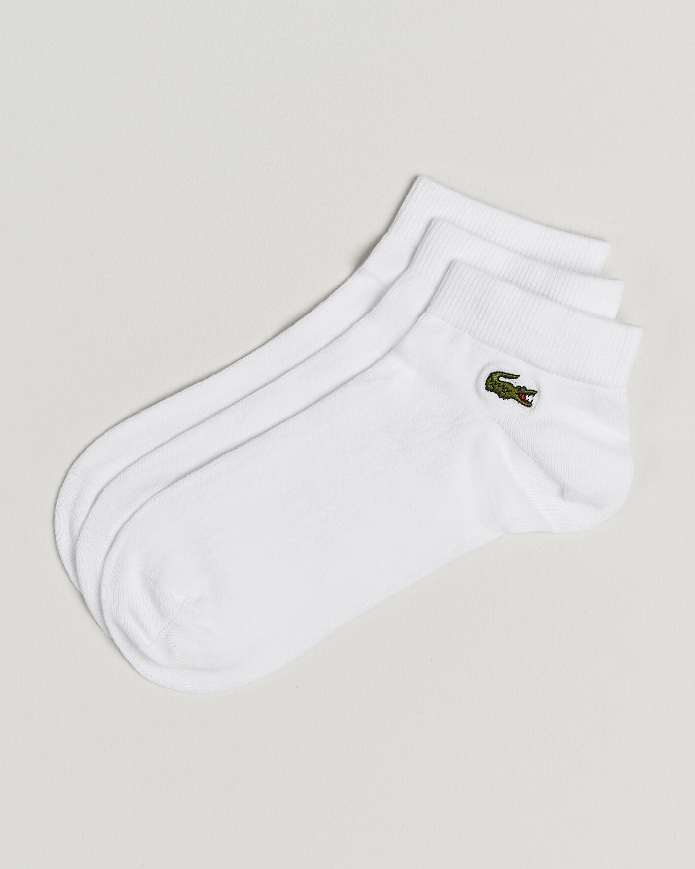 Uomini | Biancheria intima | Lacoste | 3-Pack Short Sport Socks White