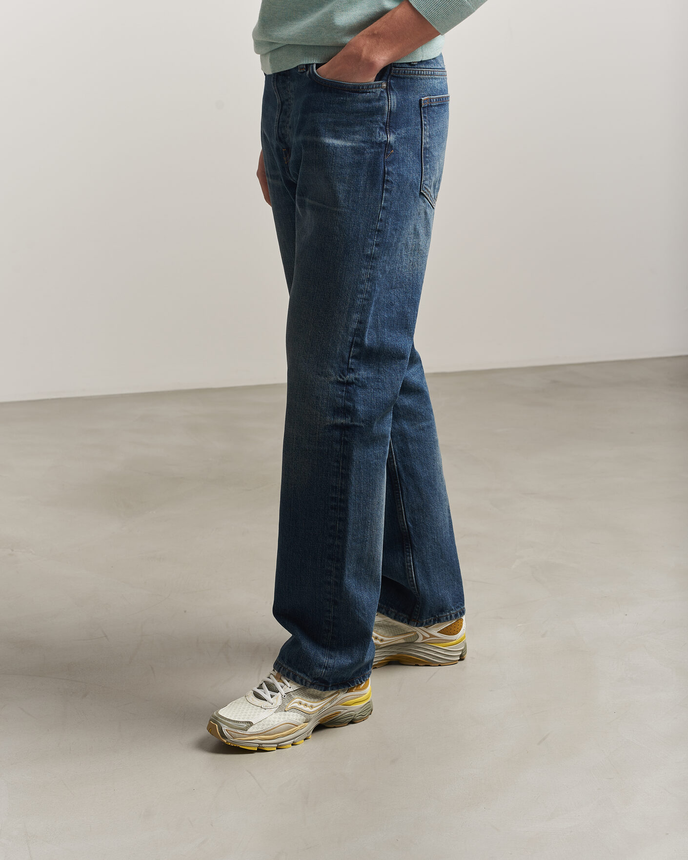 Uomini | Sneakers | Saucony | Progrid Omni 9 Ripstop Running Sneaker Ivory/Moss