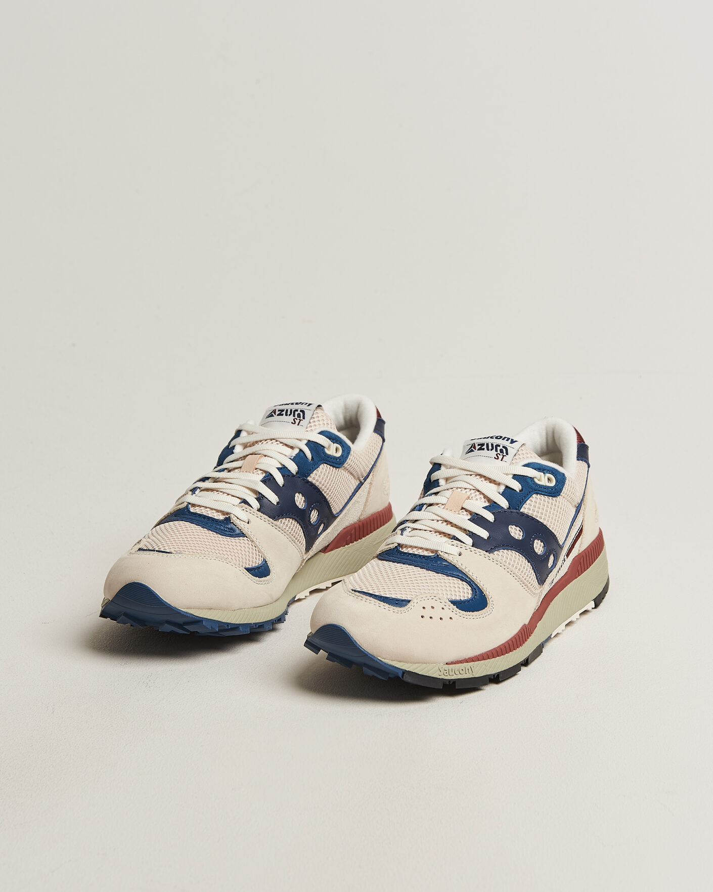 Uomini | Sneakers | Saucony | Azura Lux Running Sneaker Tofu/Dress Blue