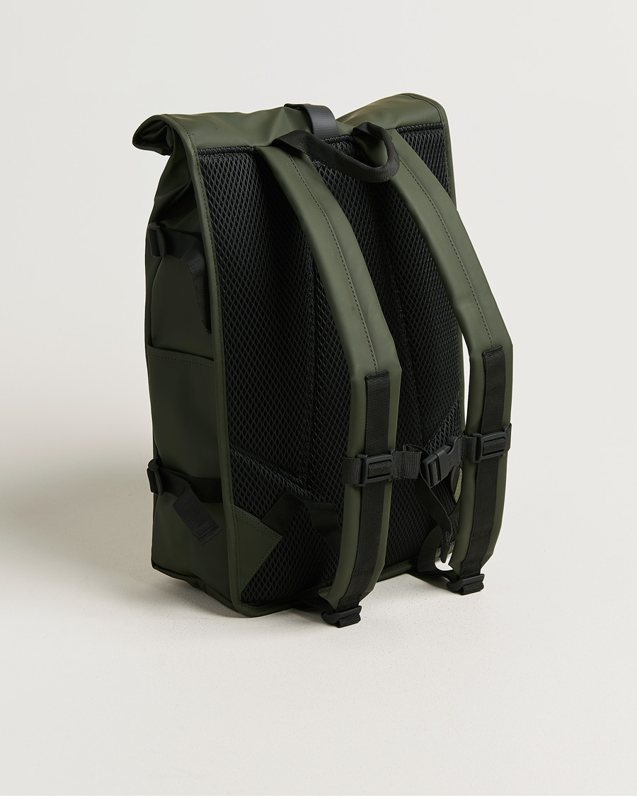 Uomini | Borse | RAINS | Rolltop Large Rucksack Green