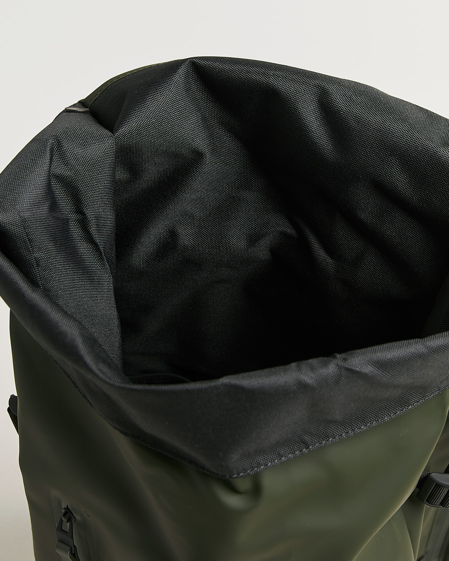 Uomini | Borse | RAINS | Rolltop Large Rucksack Green
