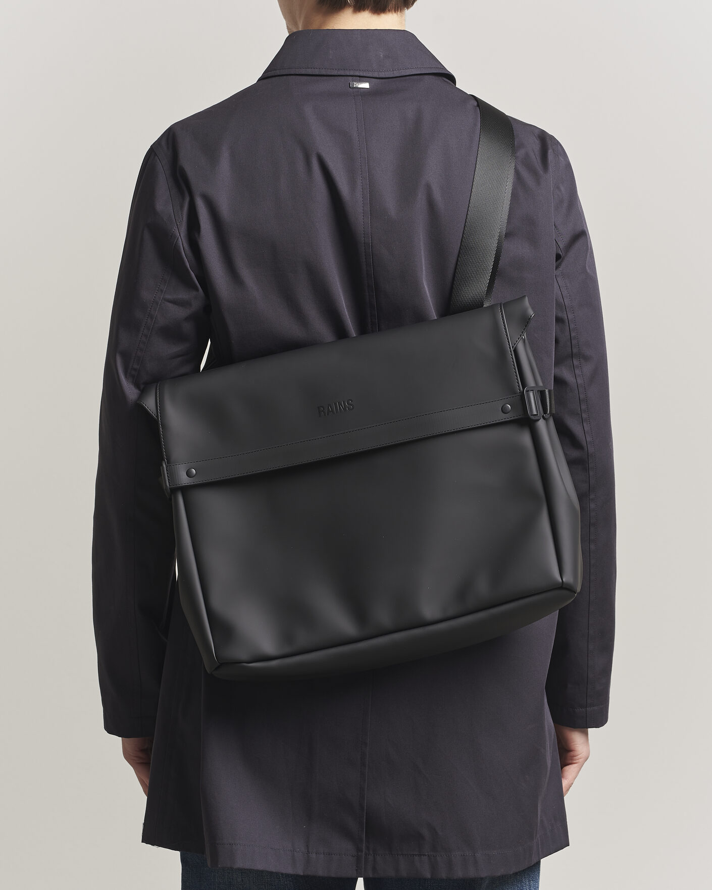 Uomini | Borse | RAINS | OTG Messenger Bag Black