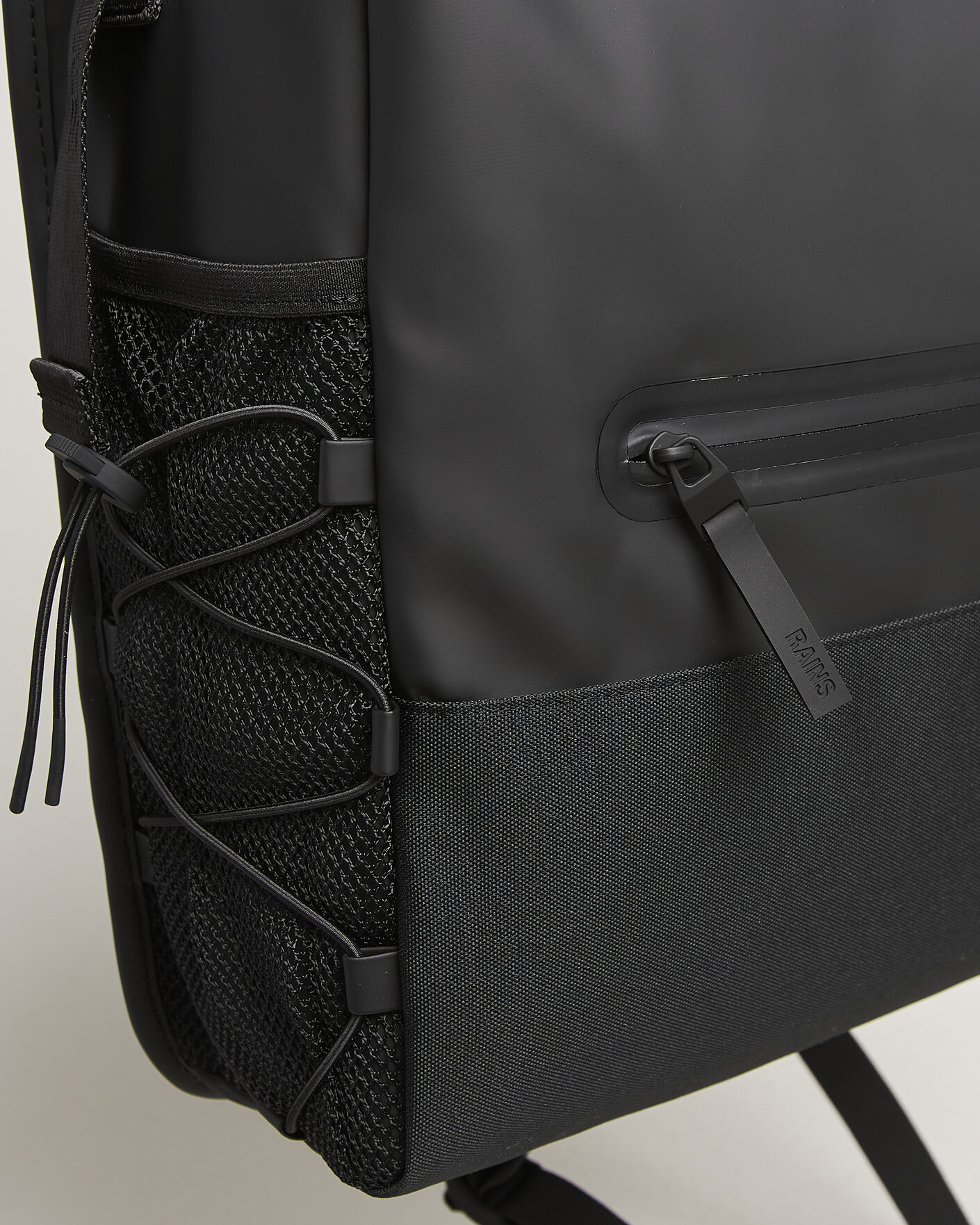 Uomini | Borse | RAINS | Trail Mountaineer Rolltop Backpack Black