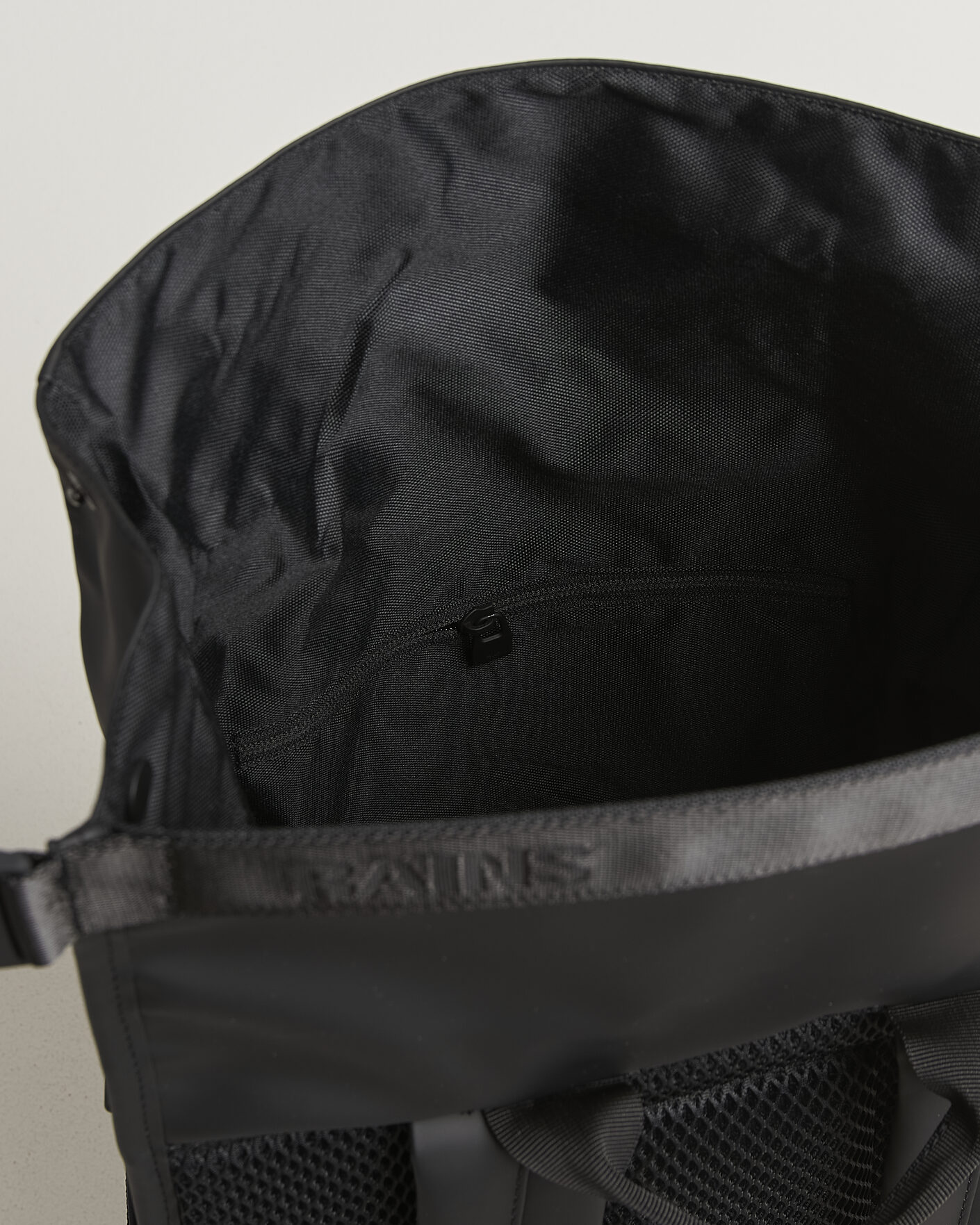 Uomini | Borse | RAINS | Trail Mountaineer Rolltop Backpack Black
