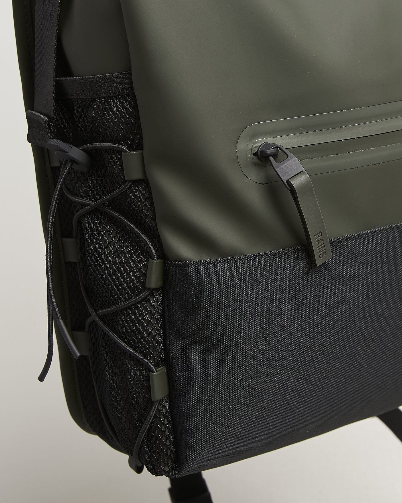 Uomini | Borse | RAINS | Trail Mountaineer Rolltop Backpack Green