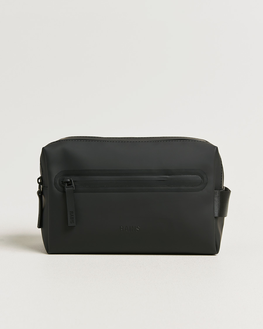Uomini | Borse | RAINS | Double Zip Washbag Black
