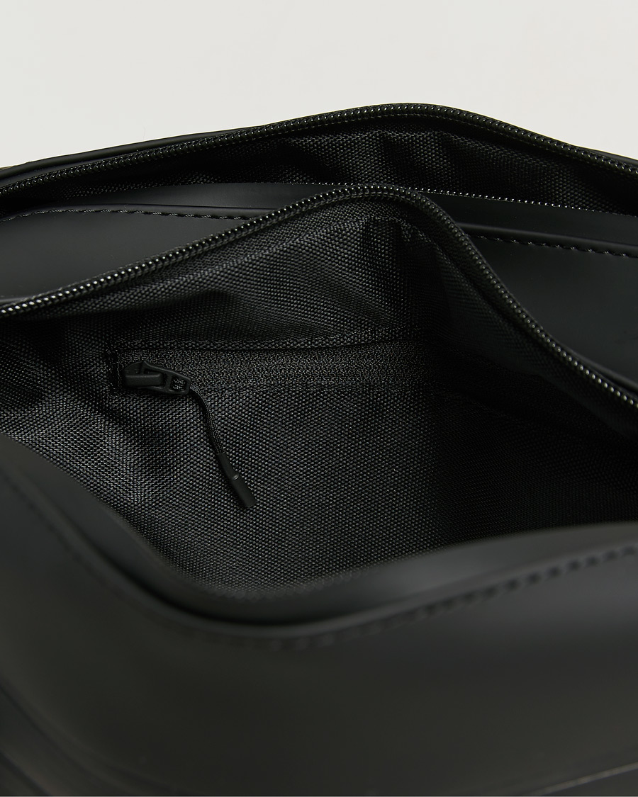 Uomini | Borse | RAINS | Double Zip Washbag Black