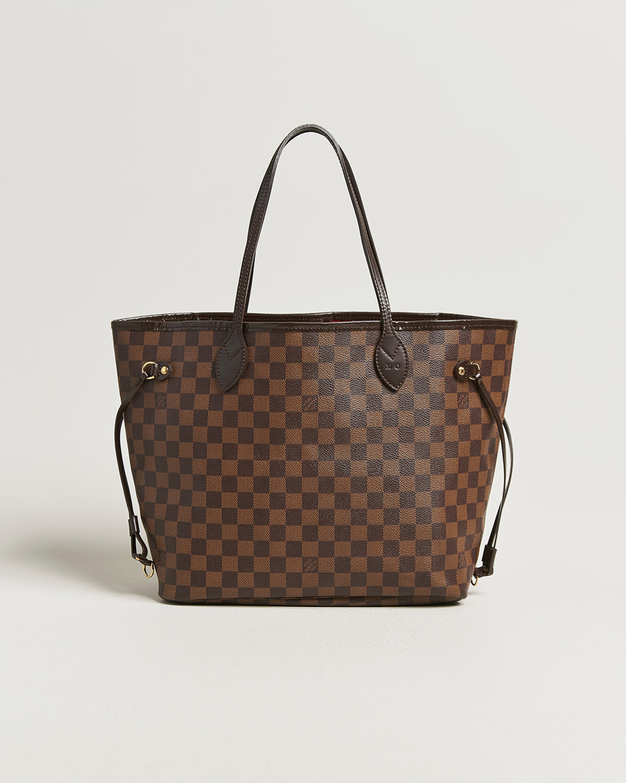 Uomini | Pre-Owned & Vintage Bags | Louis Vuitton Pre-Owned | Neverfull MM Damier Ebene