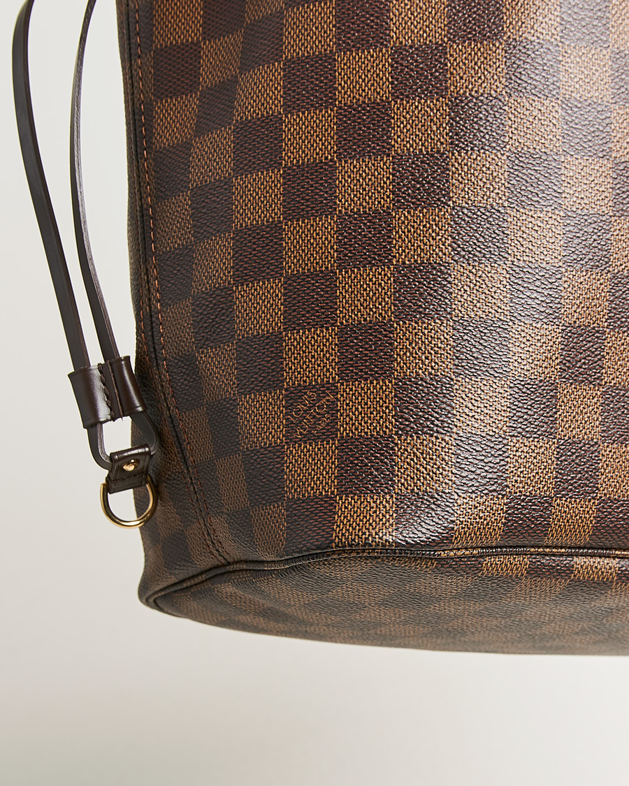 Uomini | Pre-Owned & Vintage Bags | Louis Vuitton Pre-Owned | Neverfull MM Damier Ebene