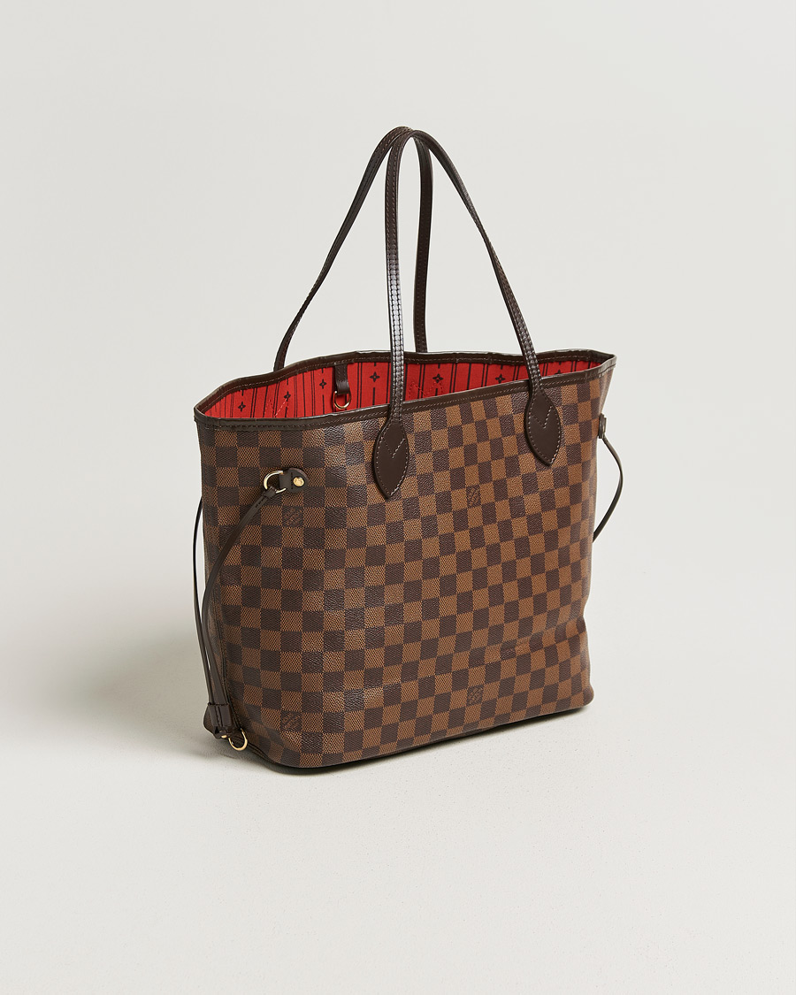 Uomini | Pre-Owned & Vintage Bags | Louis Vuitton Pre-Owned | Neverfull MM Damier Ebene