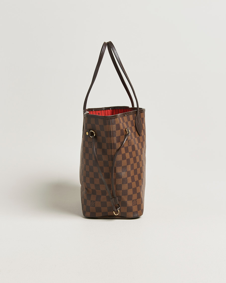 Uomini | Pre-Owned & Vintage Bags | Louis Vuitton Pre-Owned | Neverfull MM Damier Ebene