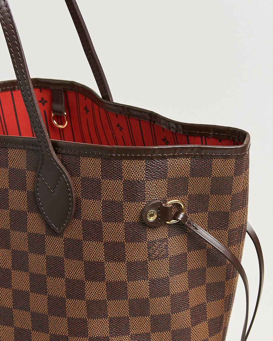 Uomini | Pre-Owned & Vintage Bags | Louis Vuitton Pre-Owned | Neverfull MM Damier Ebene