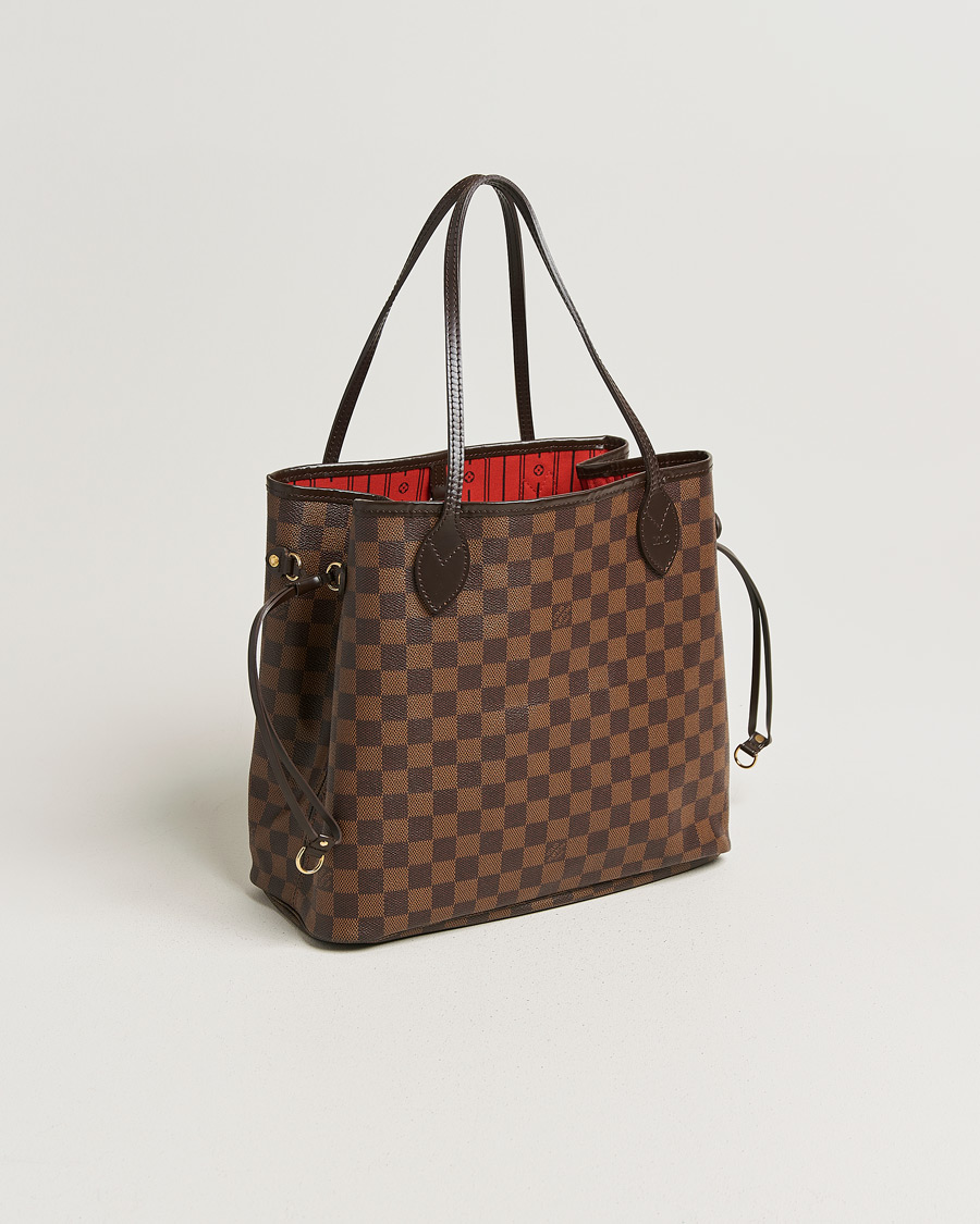 Uomini | Pre-Owned & Vintage Bags | Louis Vuitton Pre-Owned | Neverfull MM Damier Ebene