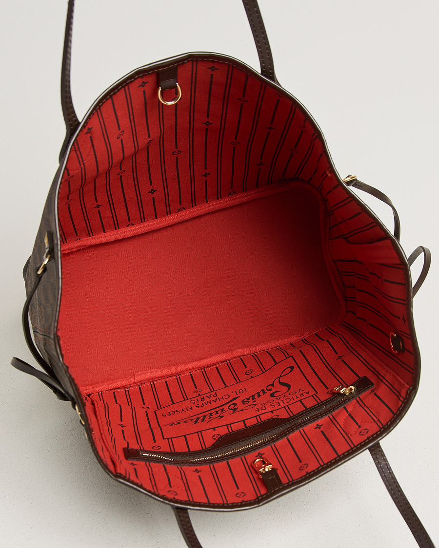 Uomini | Pre-Owned & Vintage Bags | Louis Vuitton Pre-Owned | Neverfull MM Damier Ebene