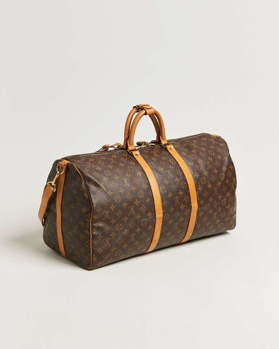 Uomini | Pre-Owned & Vintage Bags | Louis Vuitton Pre-Owned | Keepall Bandouliére 55 Monogram